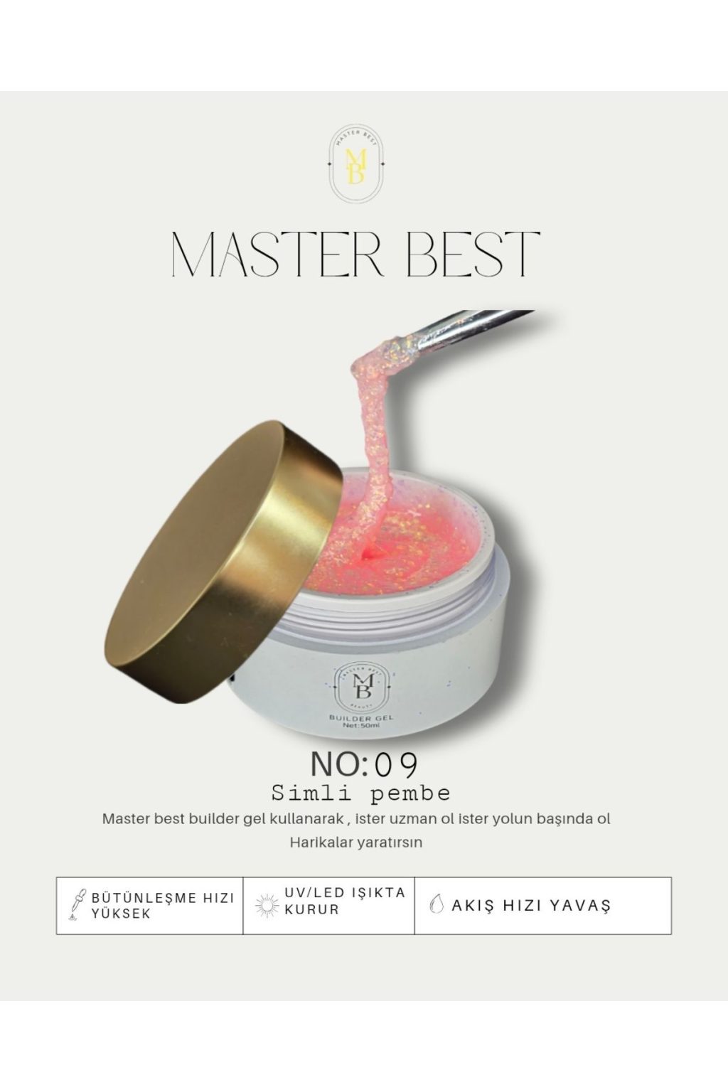 Masterbest builder gel B09 50ml