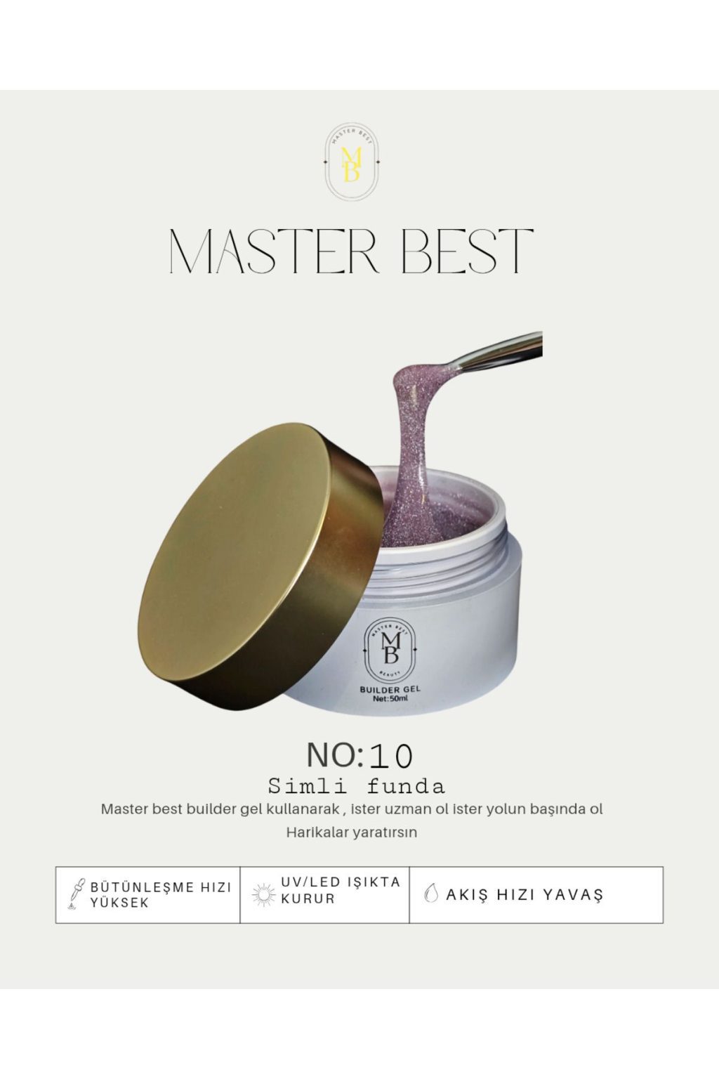 Masterbest builder gel B10 50ml