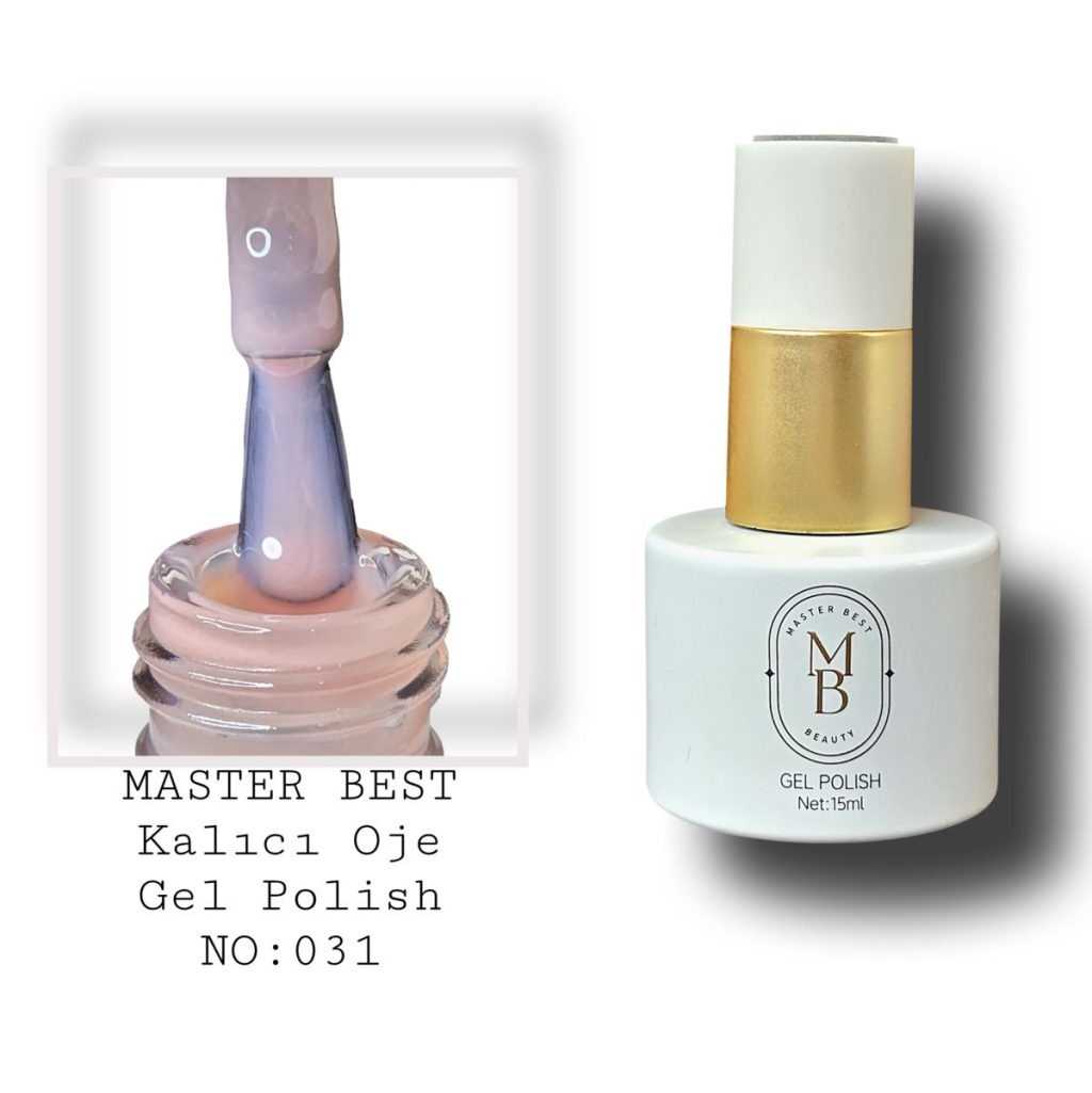 Masterbest kalıcı oje 15ml 031 gül kurusu şişe