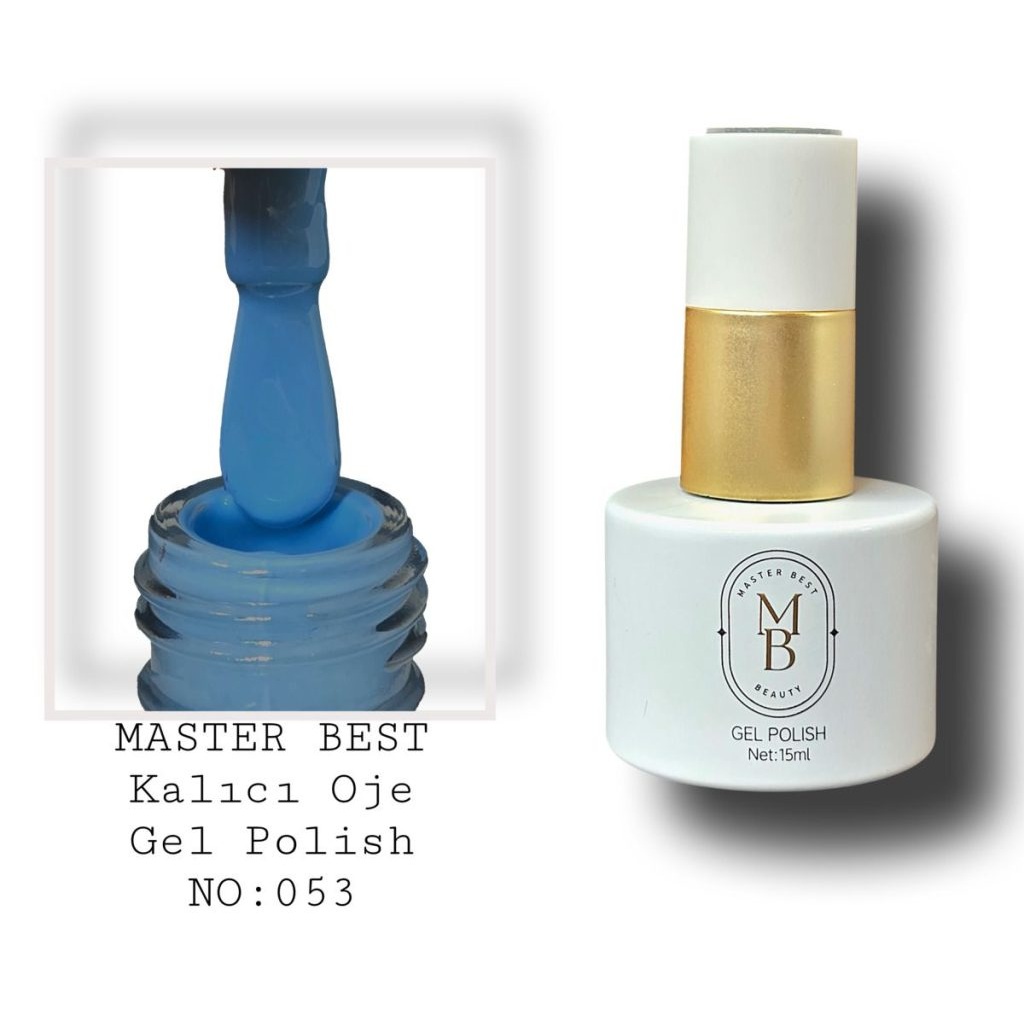 Masterbest kalıcı oje 15ml 053 kobalt mavisi şişe