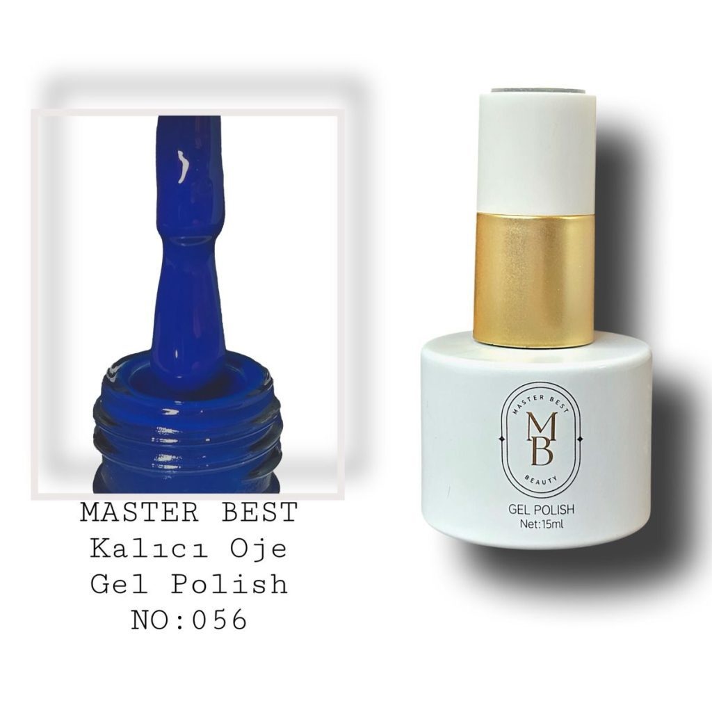 Masterbest kalıcı oje 15ml 056 koyu lacivert şişe