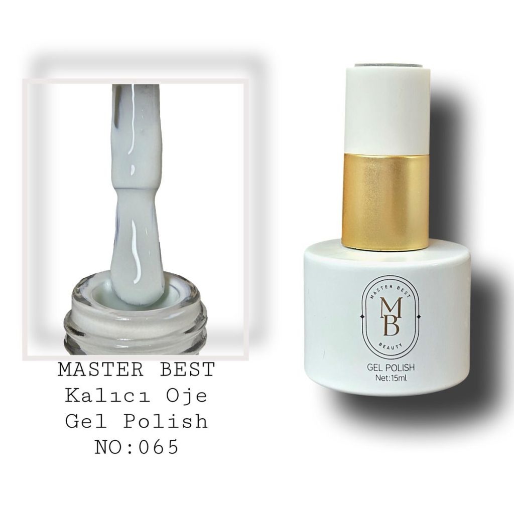 Masterbest kalıcı oje 15ml 065 soft adaçayı mint şişe