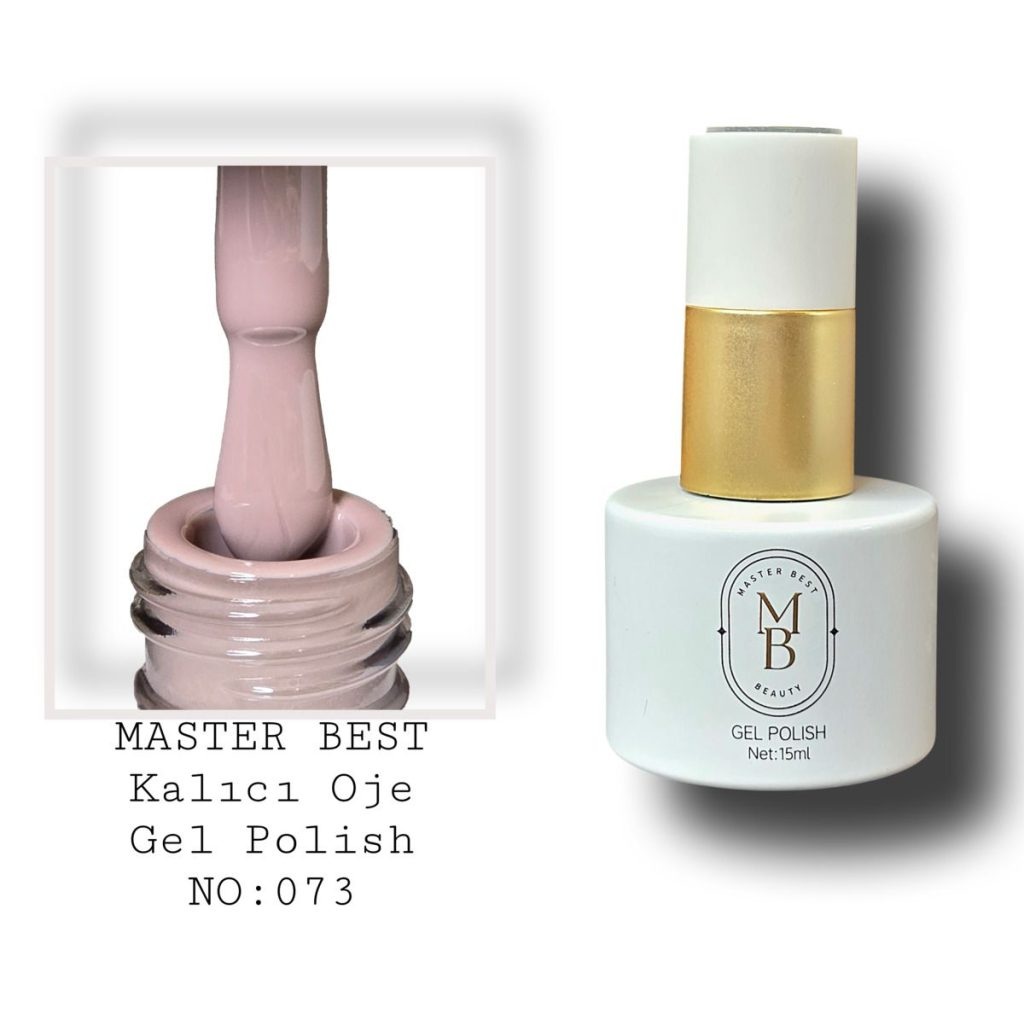 Masterbest kalıcı oje 15ml 073 sıcak greige taupe şişe