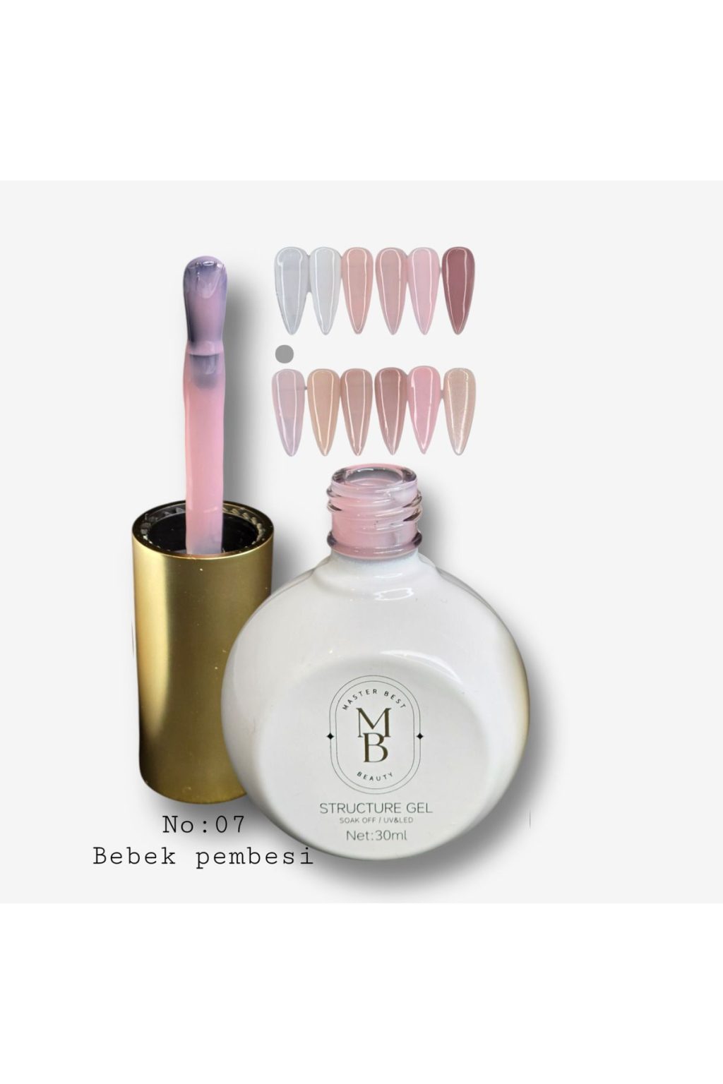 Masterbest bebek pembesi yapılandırıcı jel S07 30ml